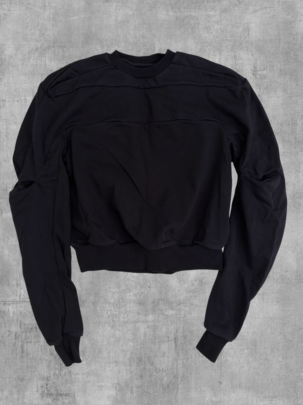 Rick Owens Cropped Sweatshirt